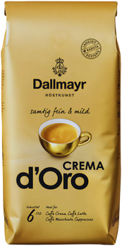 DALLMAYR CREMA D'ORO 1 KG - kawa ziarnista