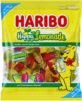 HARIBO HAPPY LEMONADE 175 GR - żelki w kształcie lemoniady
