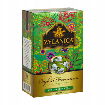 ZYLANICA CEYLON PREMIUM JASMINE 100 GR - herbata zielona 