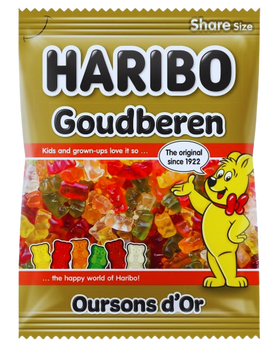HARIBO GOUDBEREN 185 GR - żelki owocowe