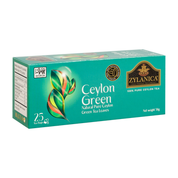 ZYLANICA NEW DESIGN CEYLON GREEN 25 TOR - herbata zielona