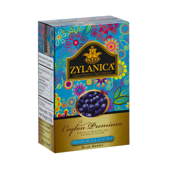 ZYLANICA CEYLON PREMIUM BLUEBERRY 100 GR - herbata czarna
