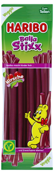HARIBO BALLA STIXX KIRSCHE 200 GR - żelki o smaku wiśniowym
